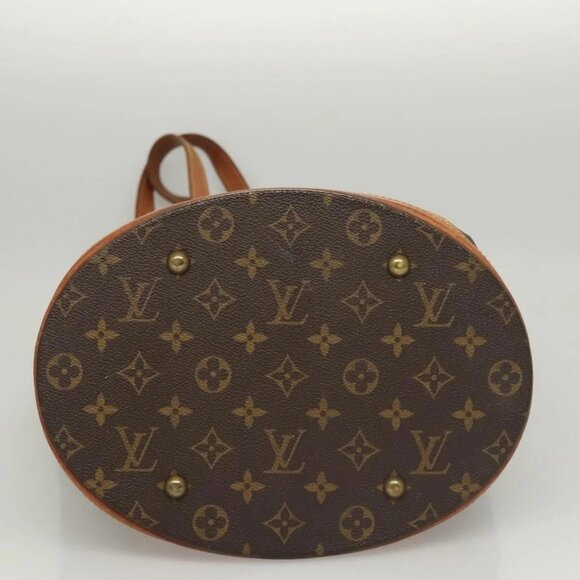LOUIS VUITTON Monogram Bucket GM Shoulder Bag M42236 LV Auth 120501 - Picture 7 of 16